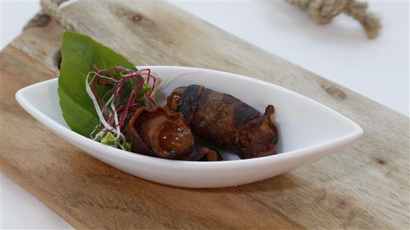 Dadel med bacon (3stk)